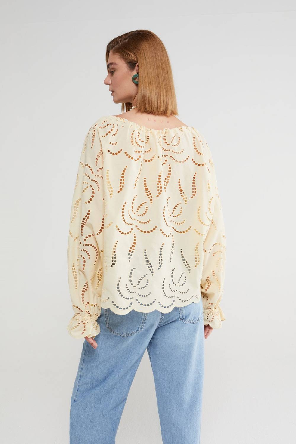 ottod'Ame Broderie anglaise shirt Sottocosto