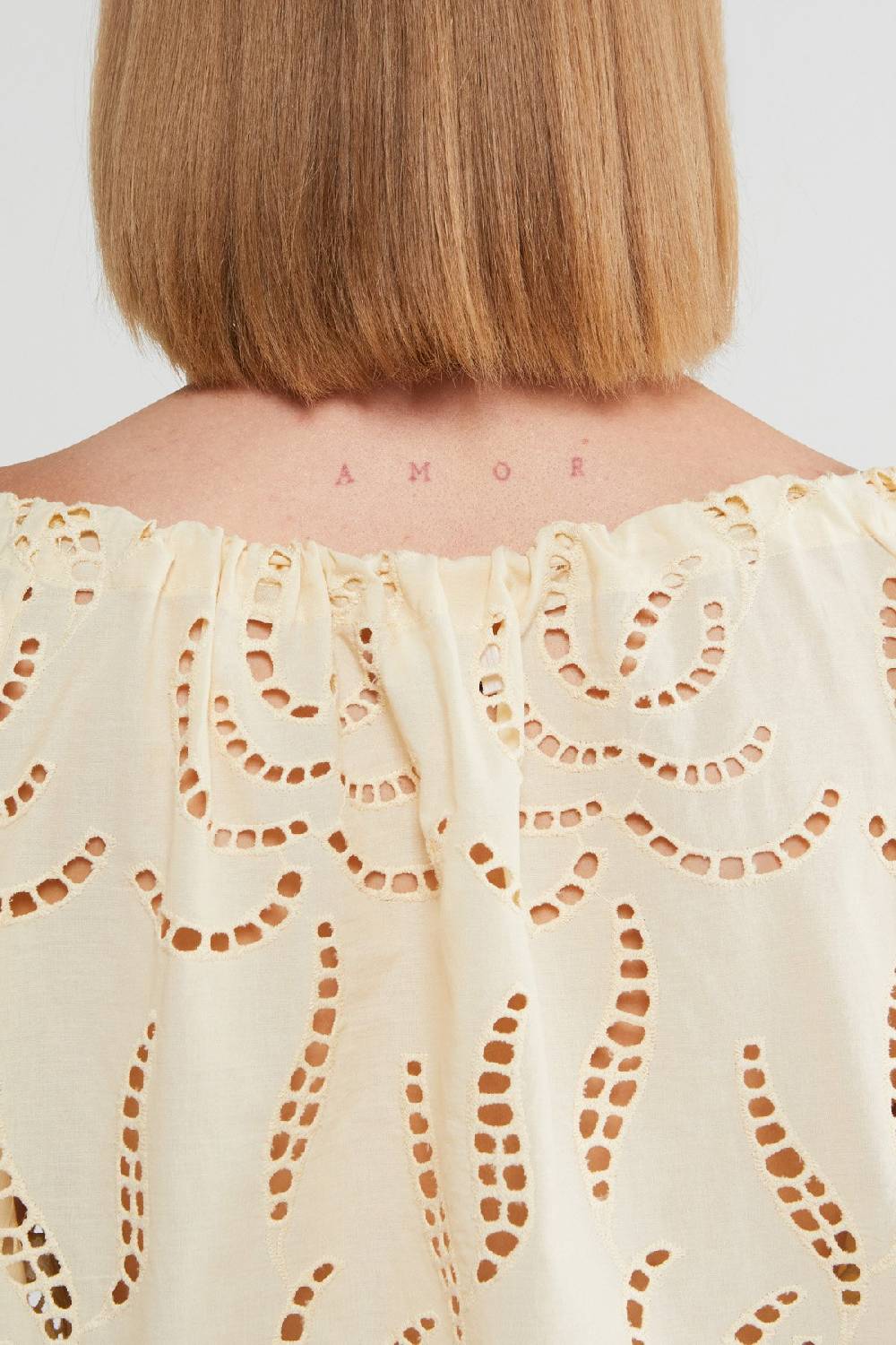 ottod'Ame Broderie anglaise shirt Sottocosto