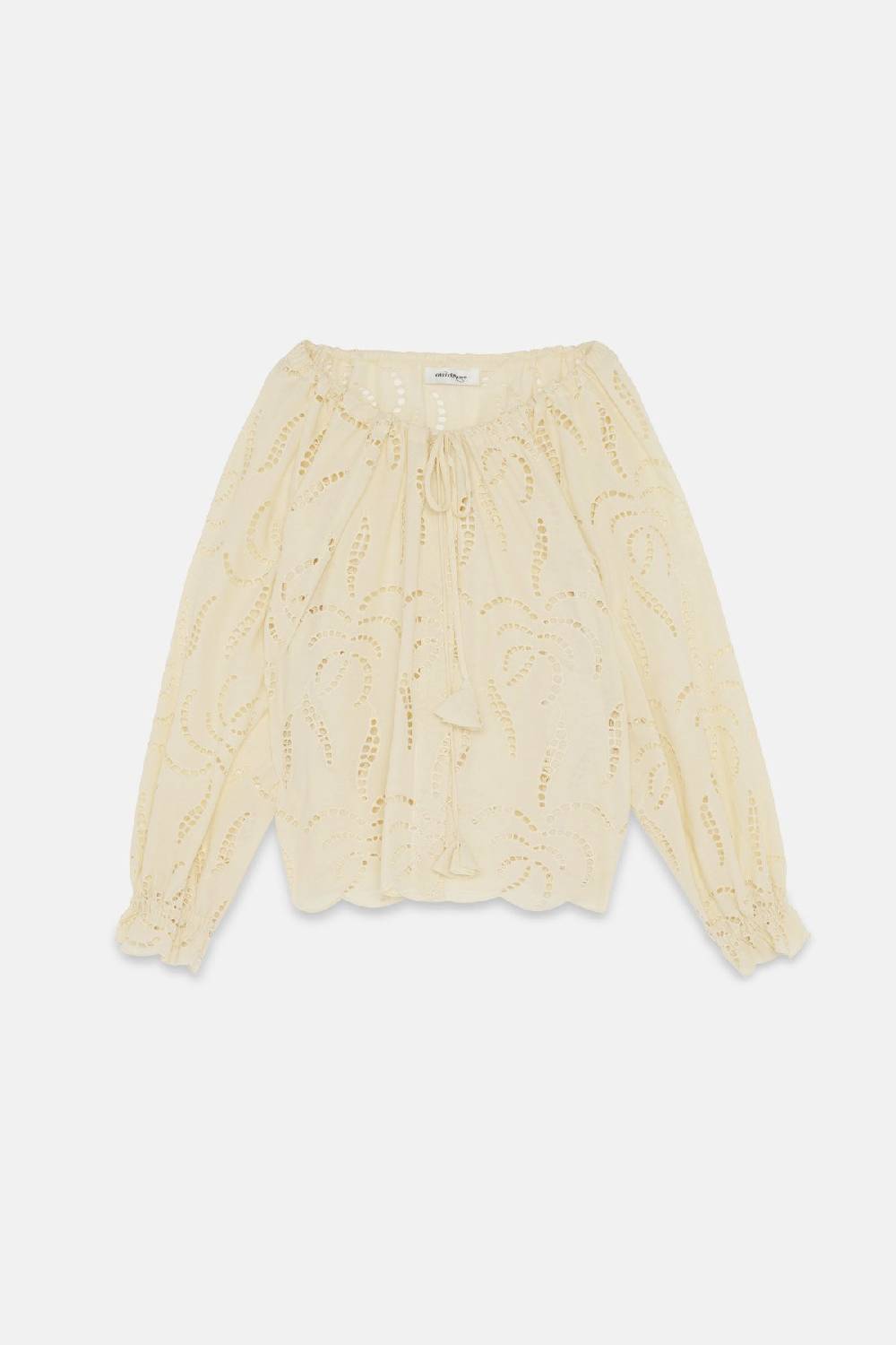 ottod'Ame Broderie anglaise shirt Sottocosto