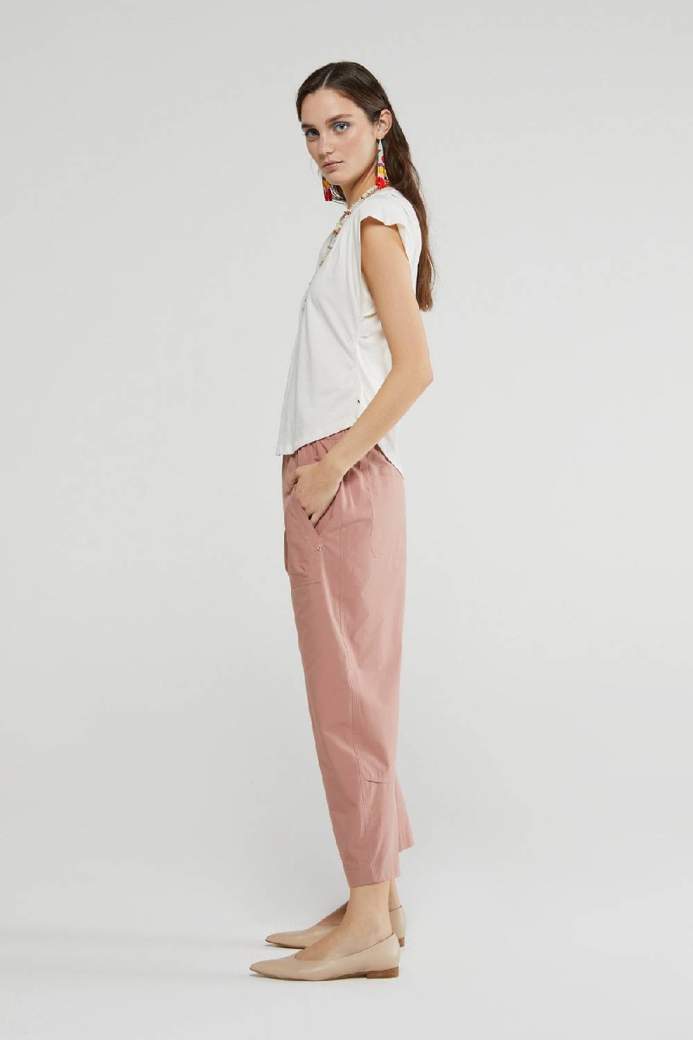 ottod'Ame Poplin trousers Sconto