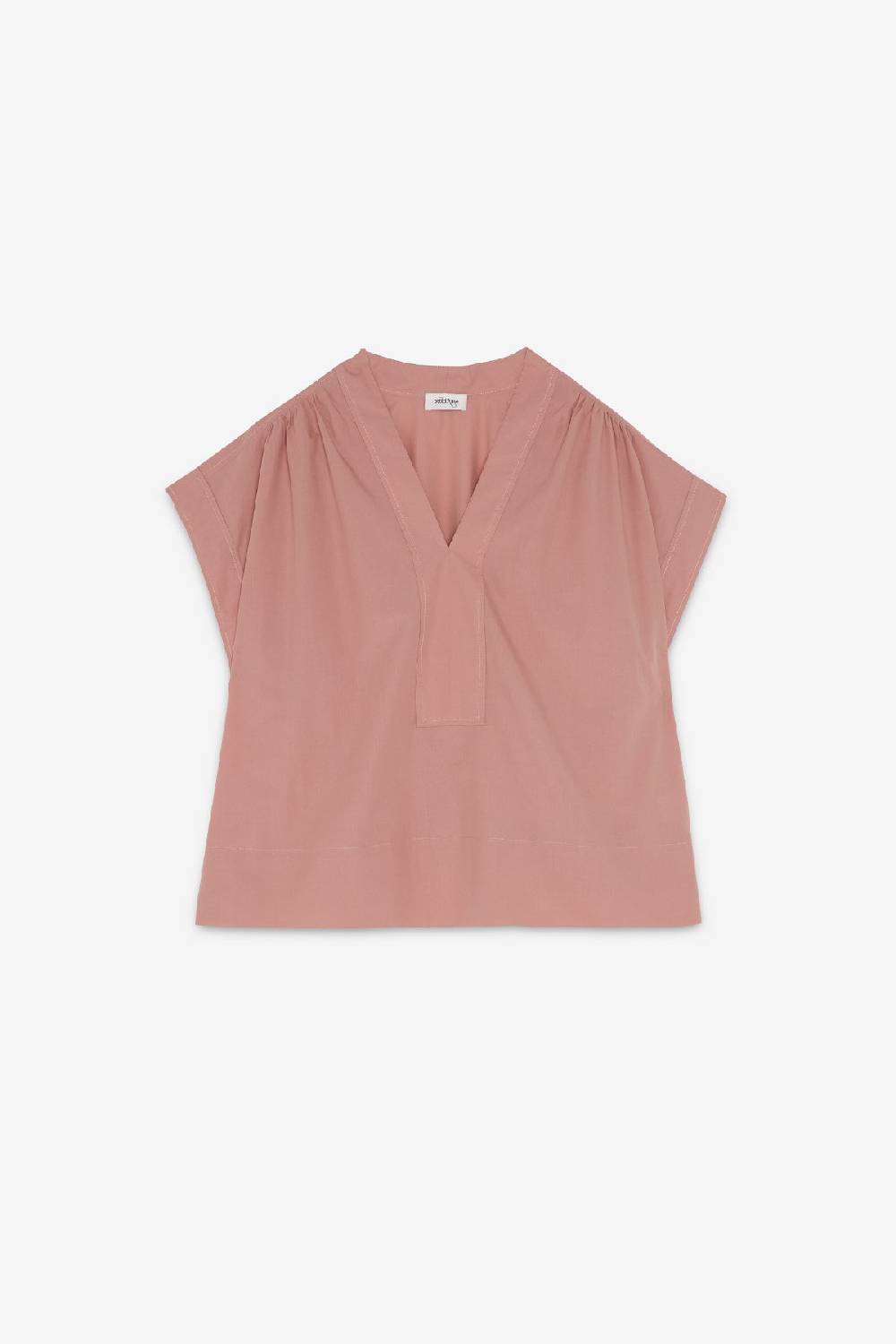 ottod'Ame Poplin V-neck sweater Economico