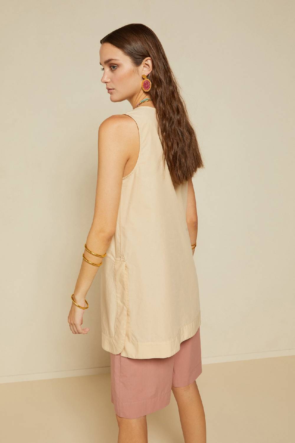 ottod'Ame Poplin oversized top Online
