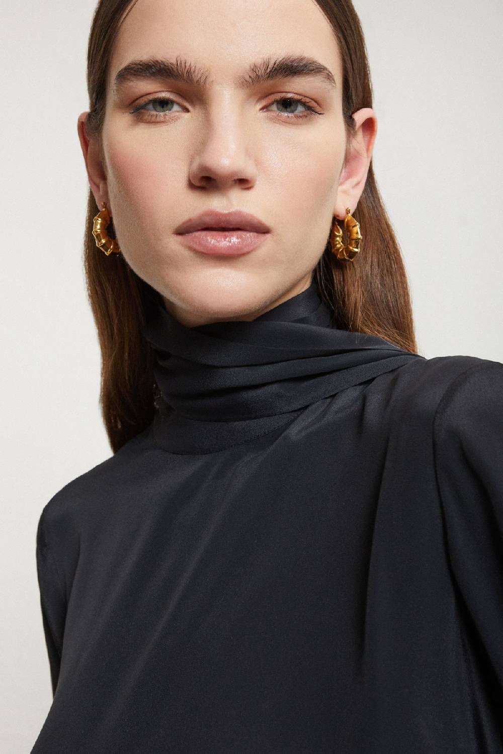 ottod'Ame Silk-blend blouse Vendite Flash