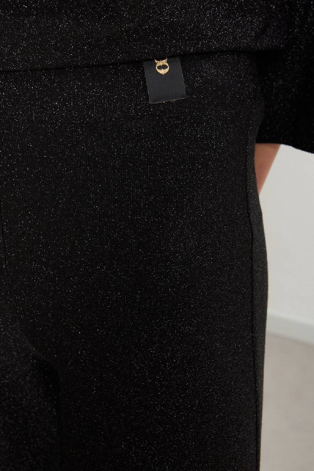 ottod'Ame Viscose trousers with lurex Vendita