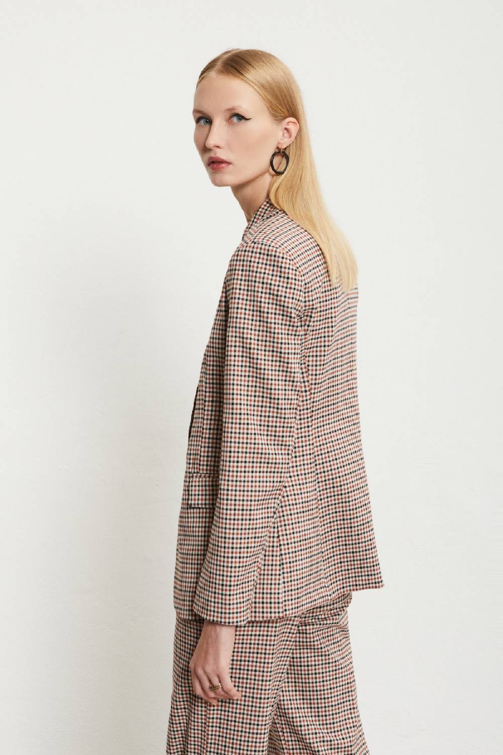 ottod'Ame Printed check jacket Qualità Garantita