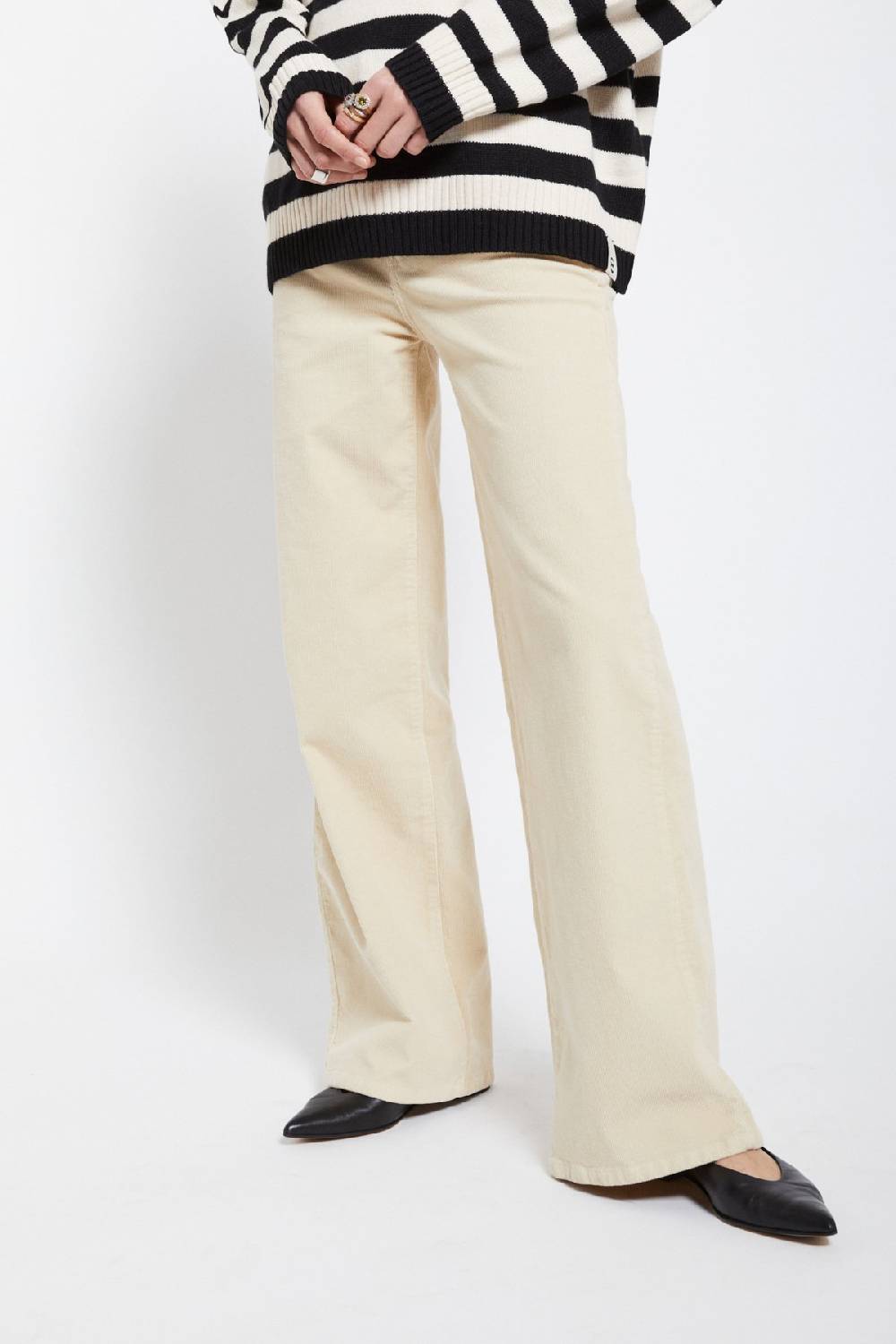ottod'Ame Velvet palazzo trousers Promozione Limitata