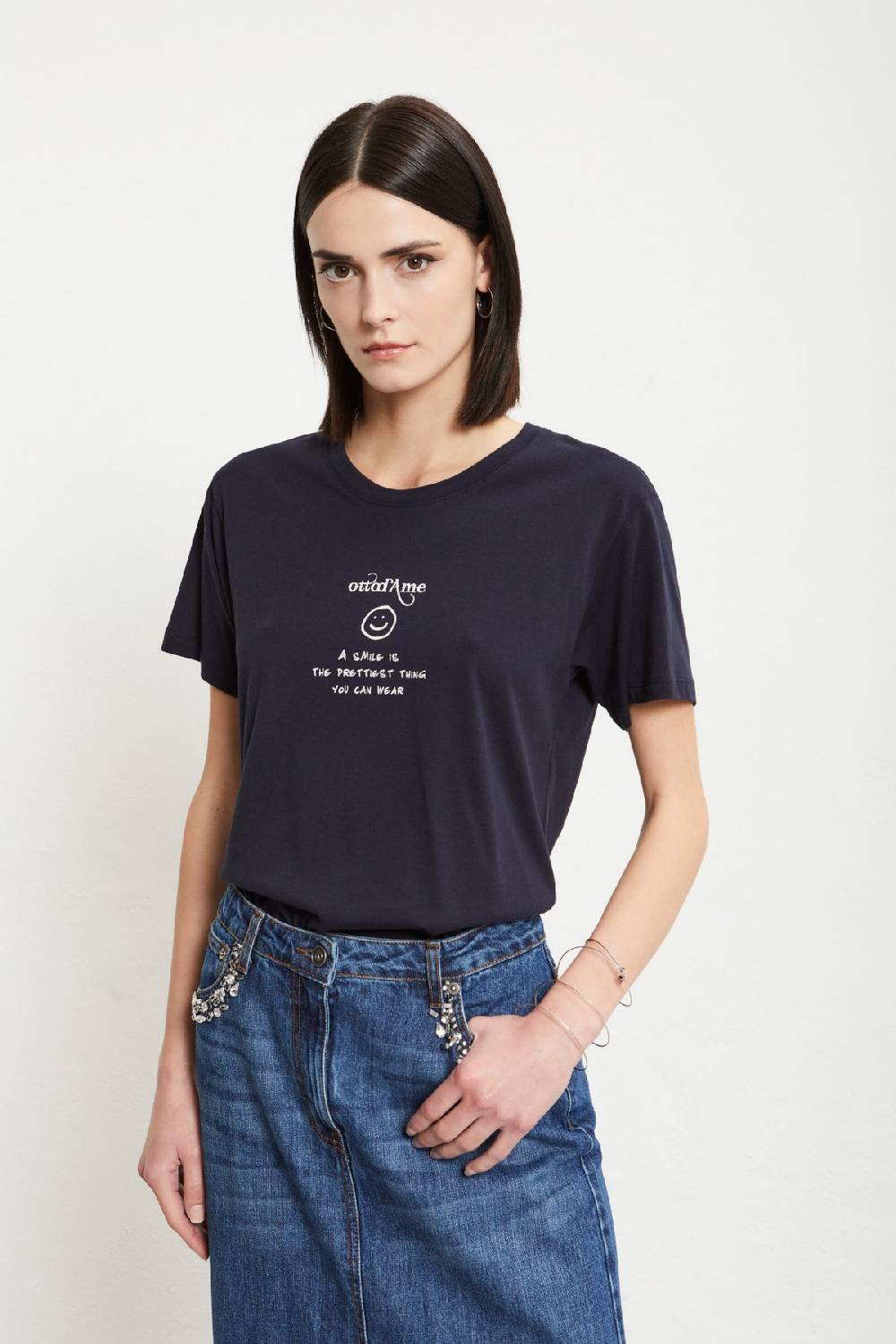 ottod'Ame Cotton t-shirt Shopping Online