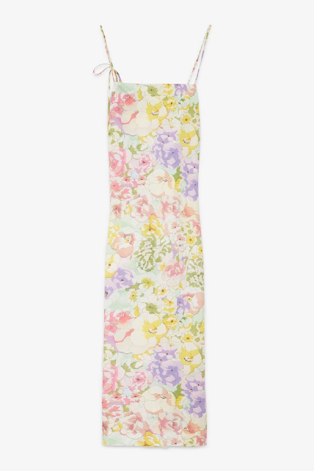 ottod'Ame Cotton midi dress with slit Novità