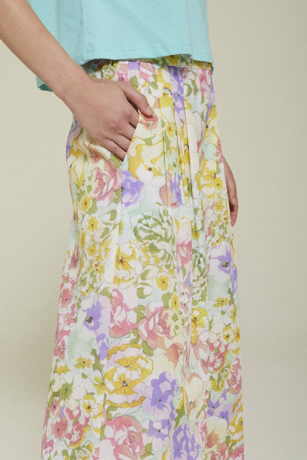 ottod'Ame Cotton palazzo trousers Sconto