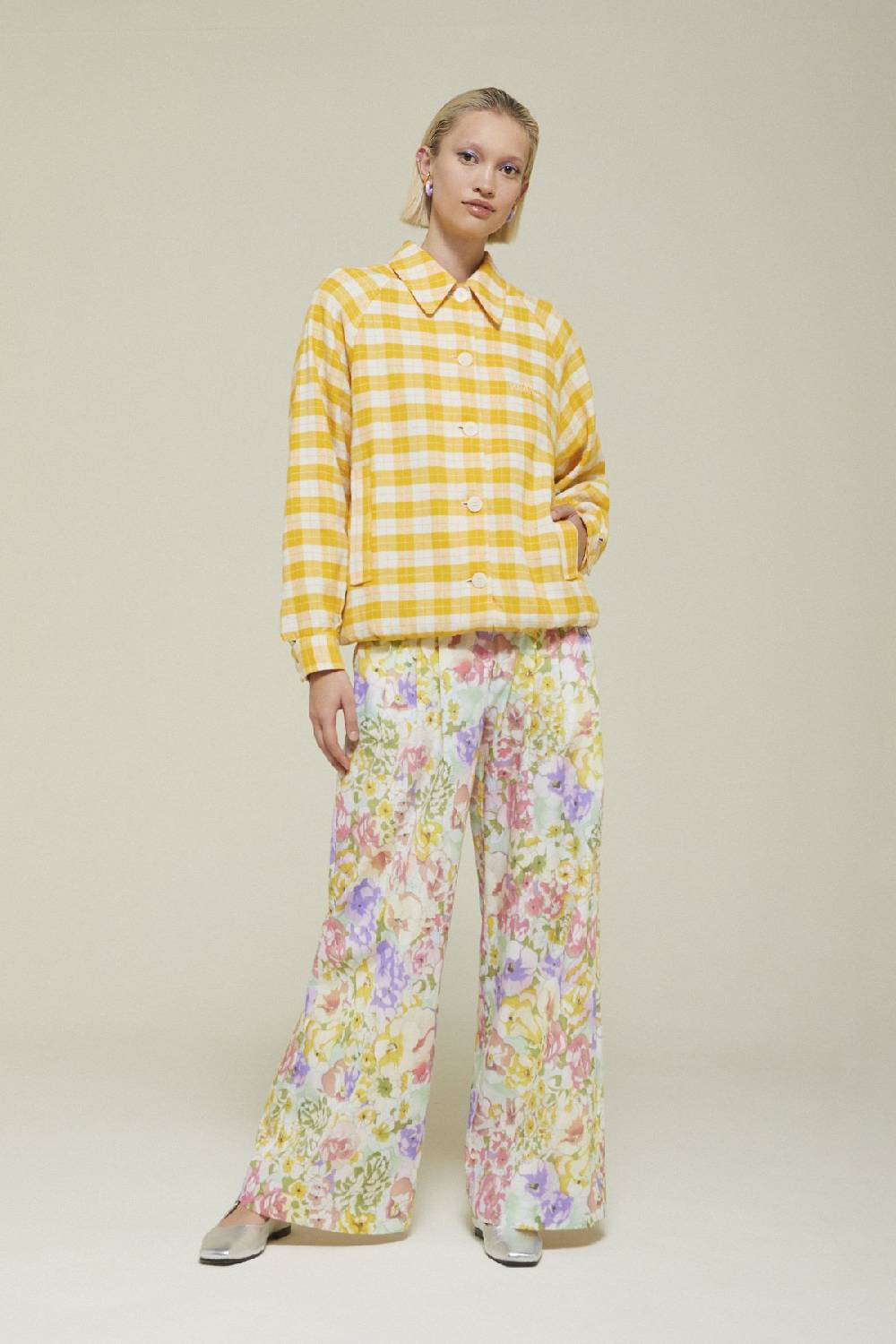ottod'Ame Cotton palazzo trousers Sconto