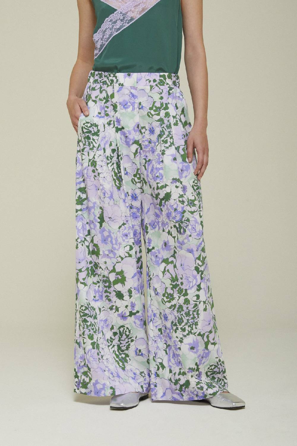 ottod'Ame Cotton palazzo trousers Offerta