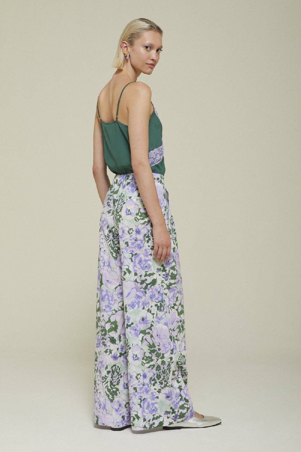 ottod'Ame Cotton palazzo trousers Offerta