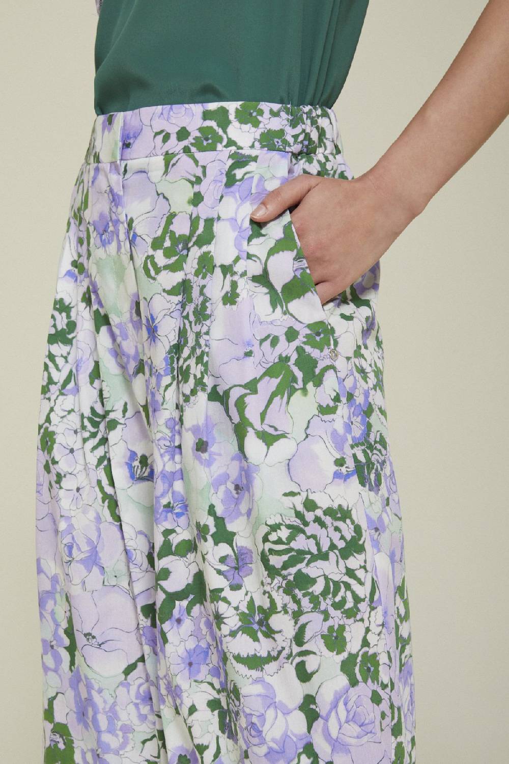 ottod'Ame Cotton palazzo trousers Offerta