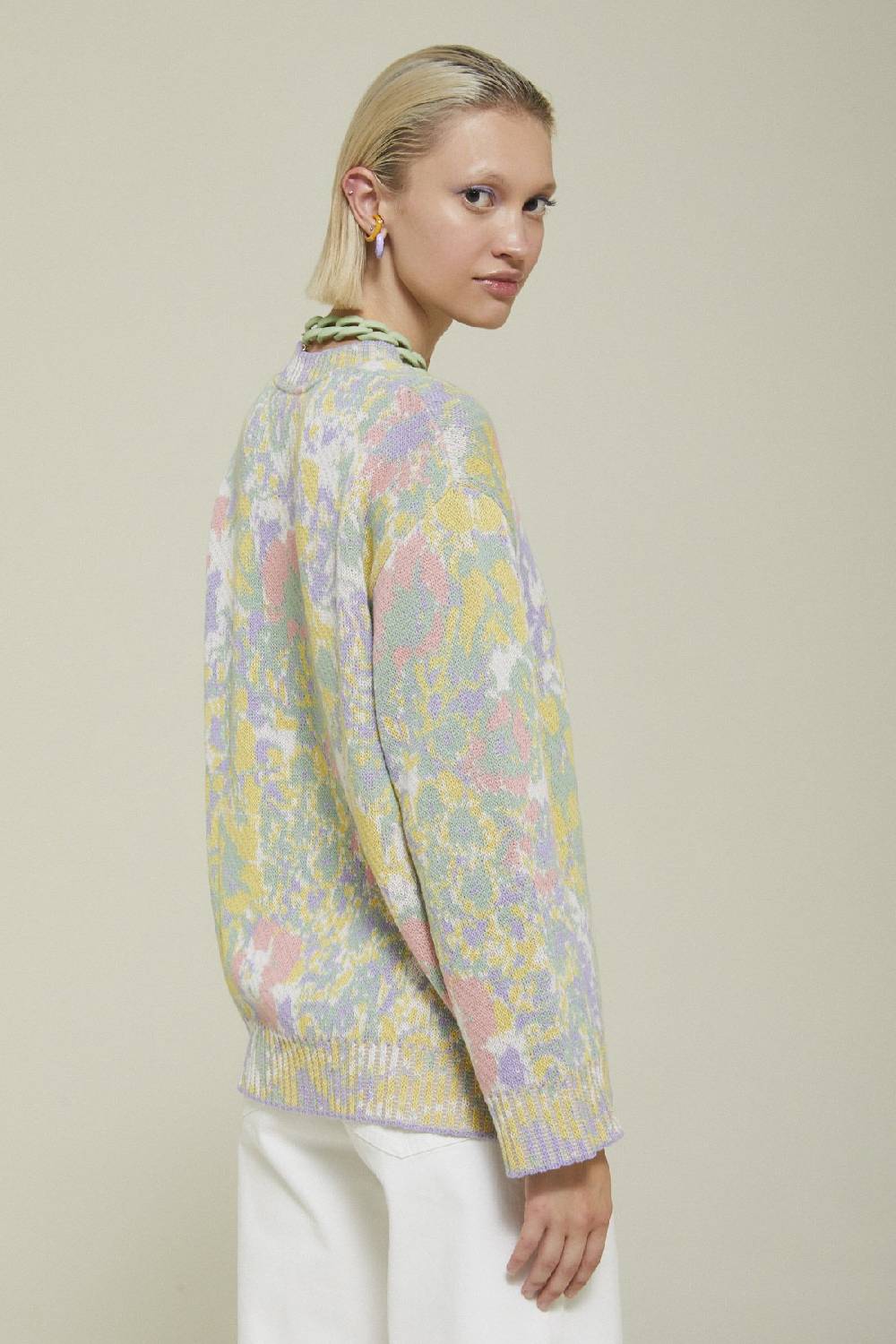 ottod'Ame Printed sweater Economico