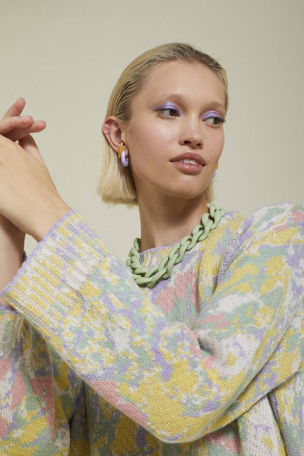 ottod'Ame Printed sweater Economico
