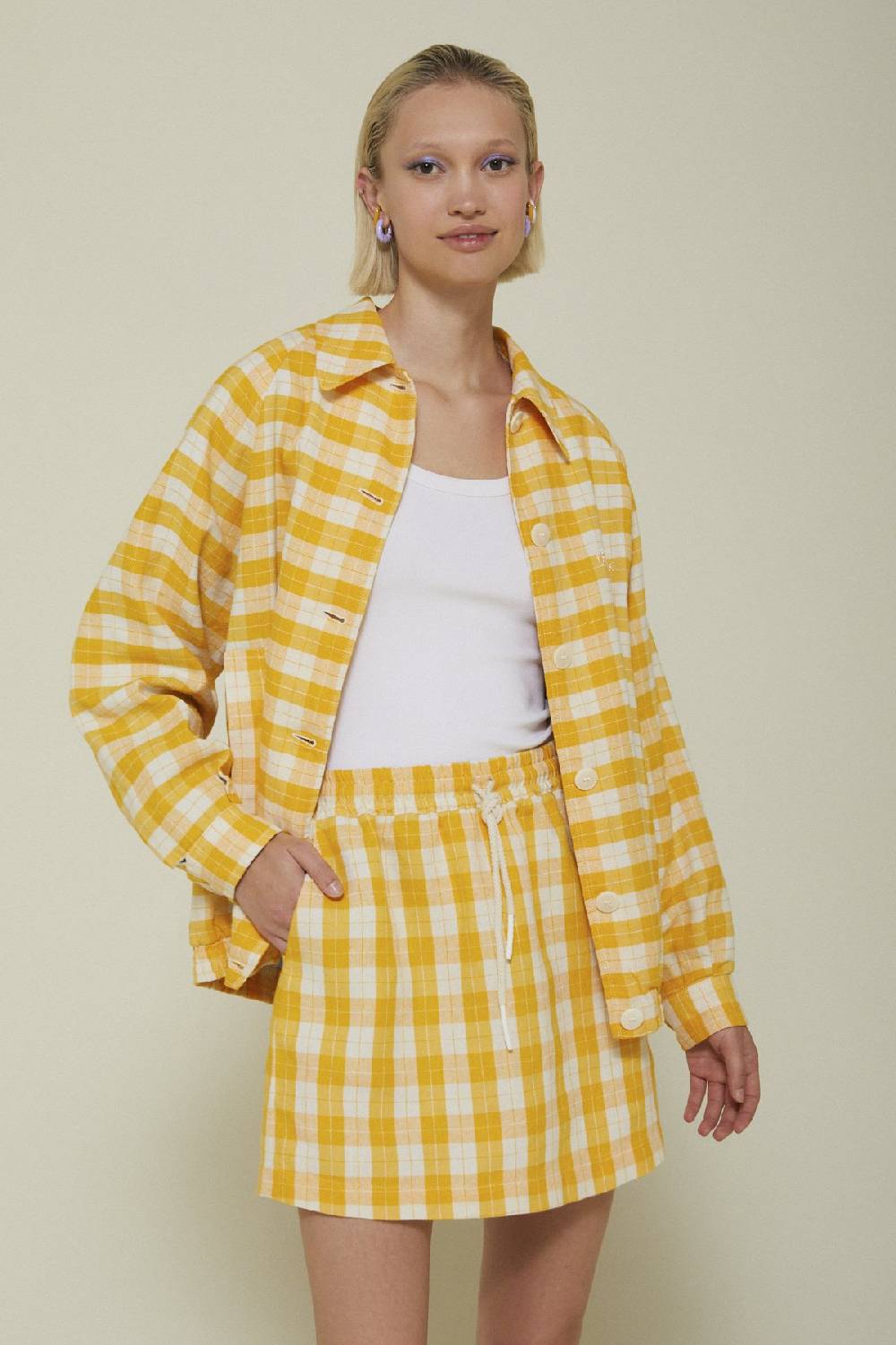 ottod'Ame Linen blend shirt jacket Offerte