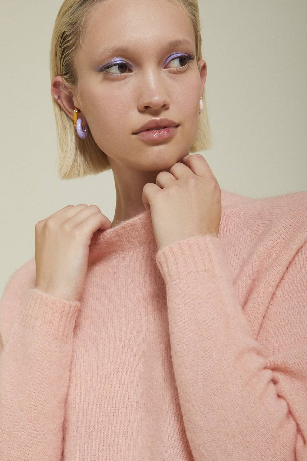 ottod'Ame Alpaca blend sweater Vendita Economica