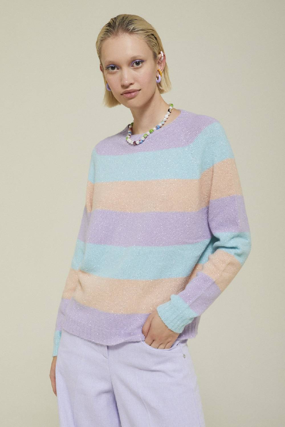 ottod'Ame Alpaca blend sweater Saldi Di Fabbrica