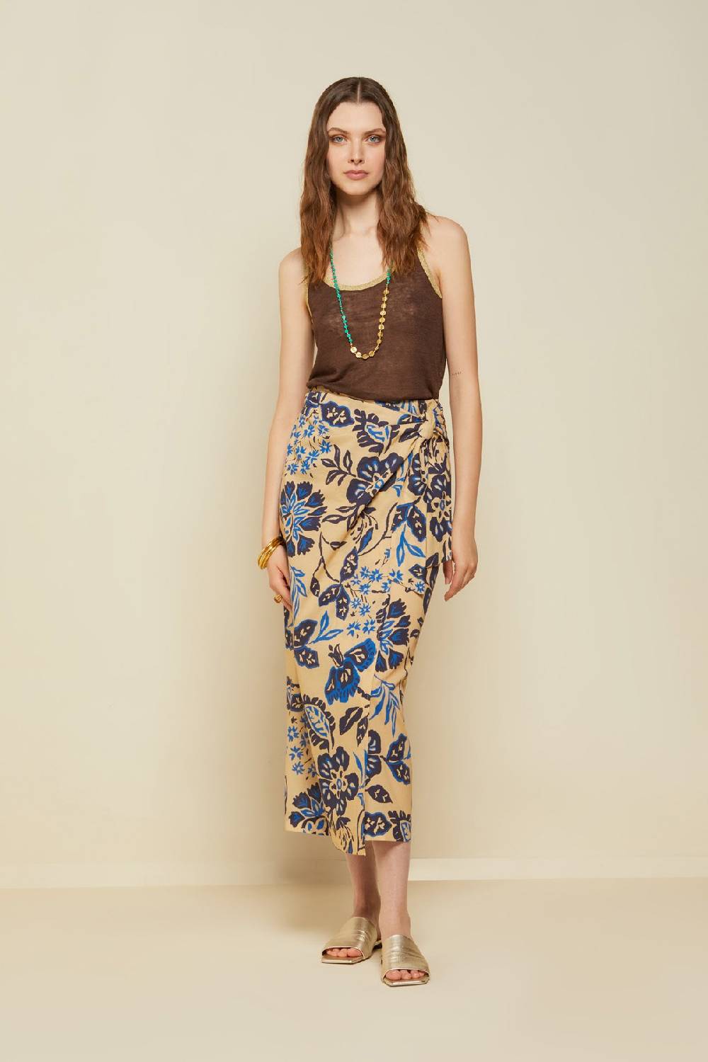 ottod'Ame Linen top Negozio
