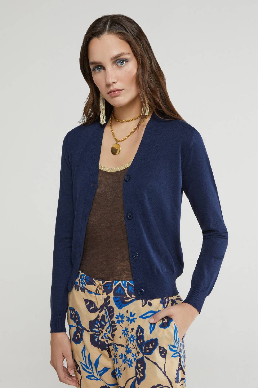 ottod'Ame Long-sleeved cardigan In Saldo