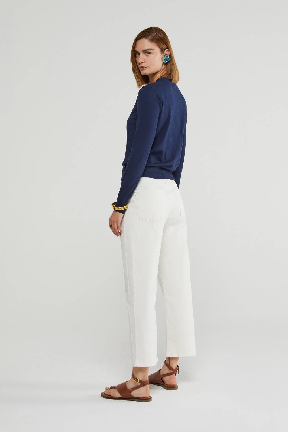 ottod'Ame Straight Ankle jeans Vendita