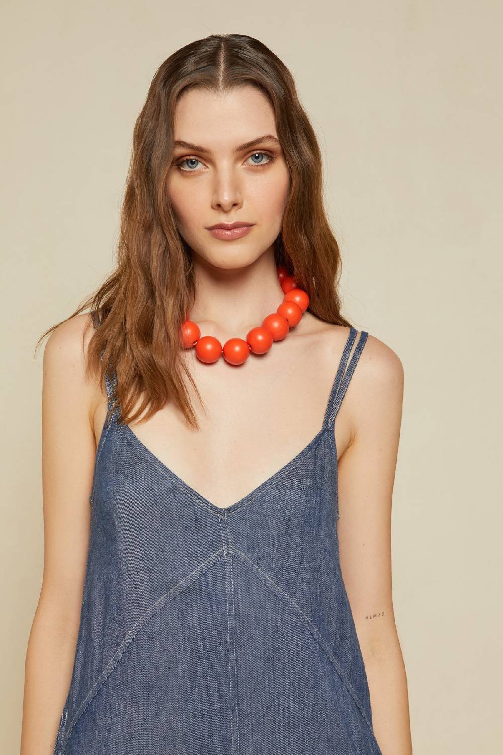 ottod'Ame Linen blend long dress Pezzi Unici