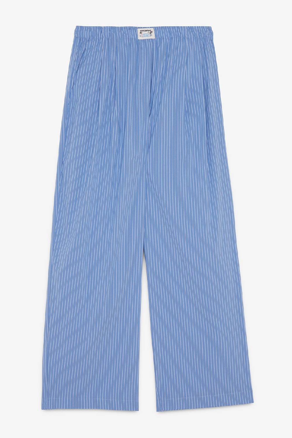 ottod'Ame Palazzo trousers with elastic at the waist Soddisfazione Garantita