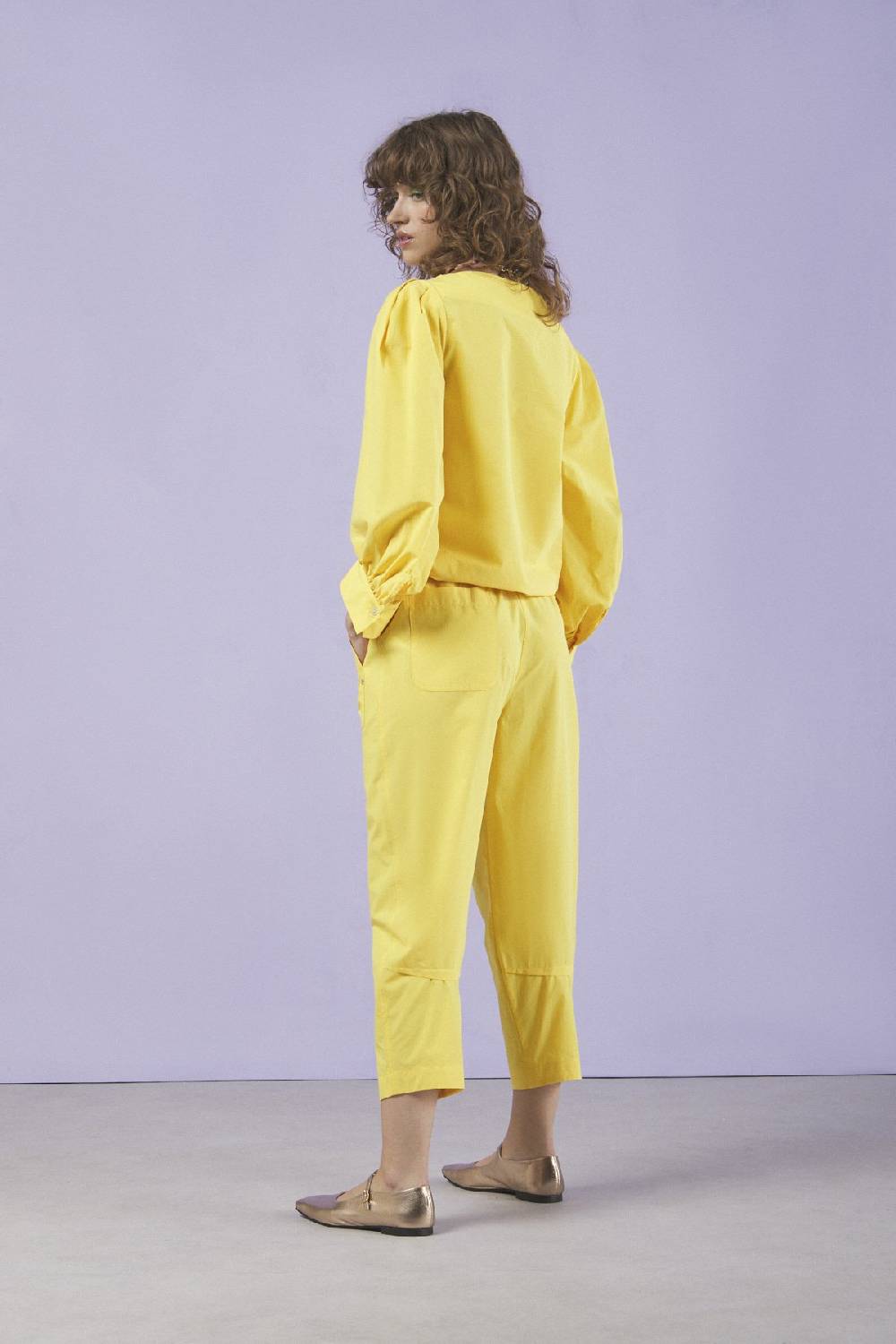 ottod'Ame Poplin trousers Consegna Veloce
