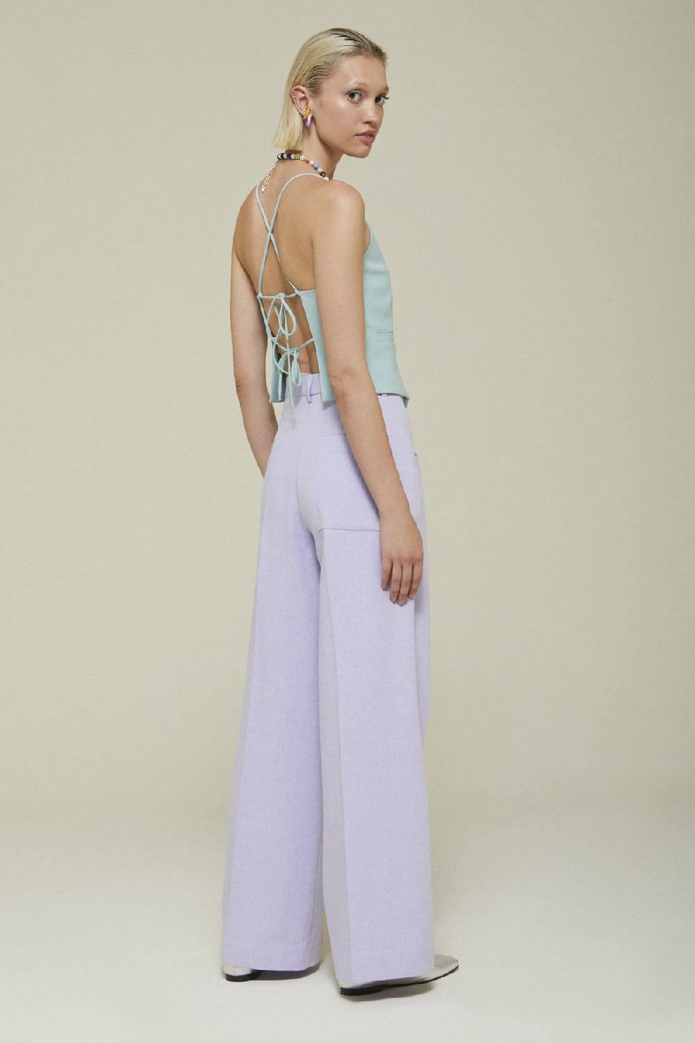 ottod'Ame Linen blend trousers Fino Al -60%