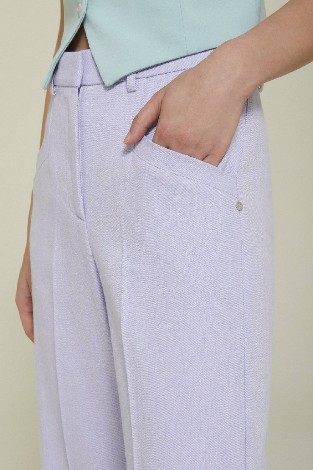 ottod'Ame Linen blend trousers Fino Al -60%