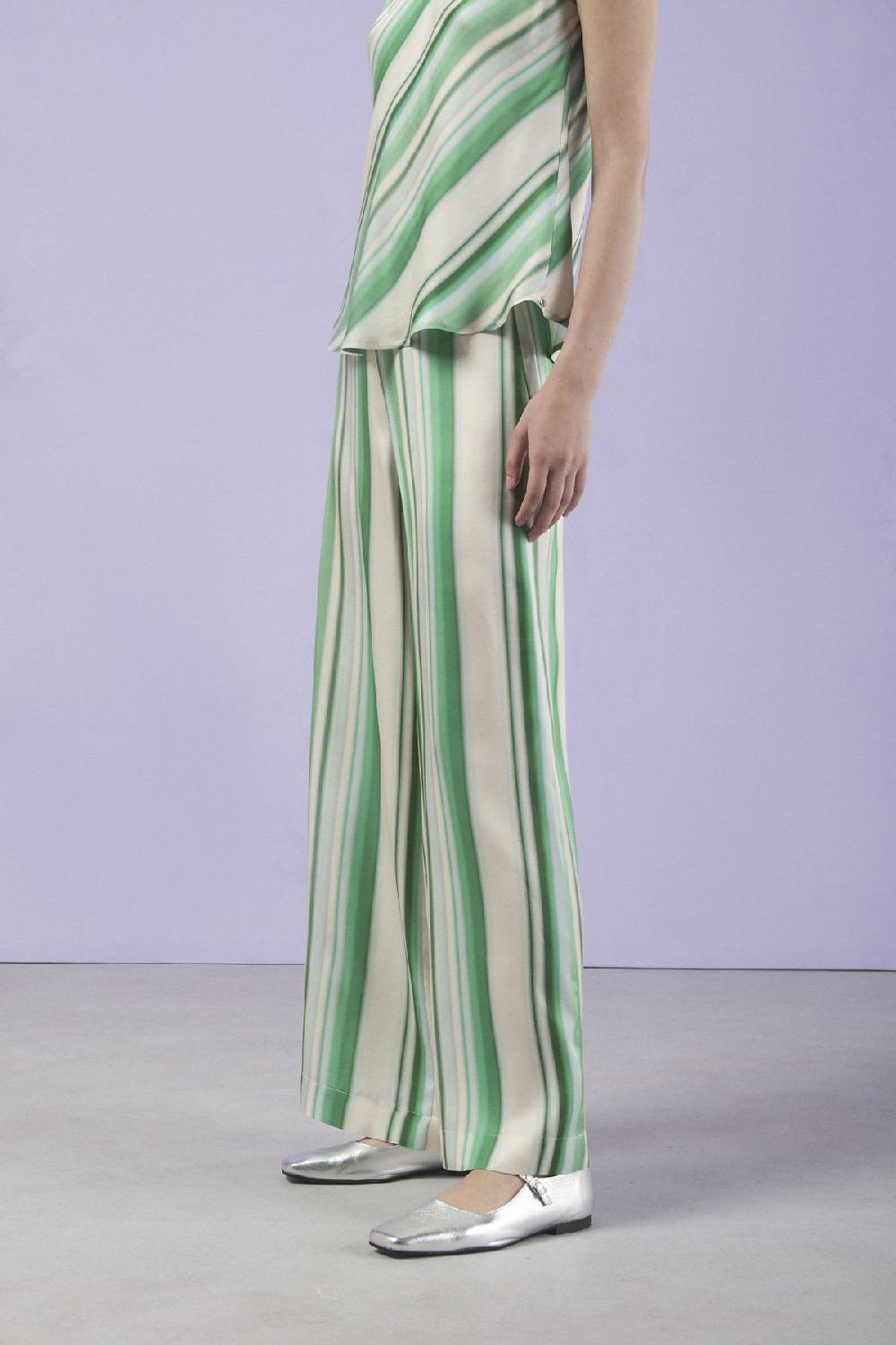 ottod'Ame Viscose trousers Prezzo Ridotto