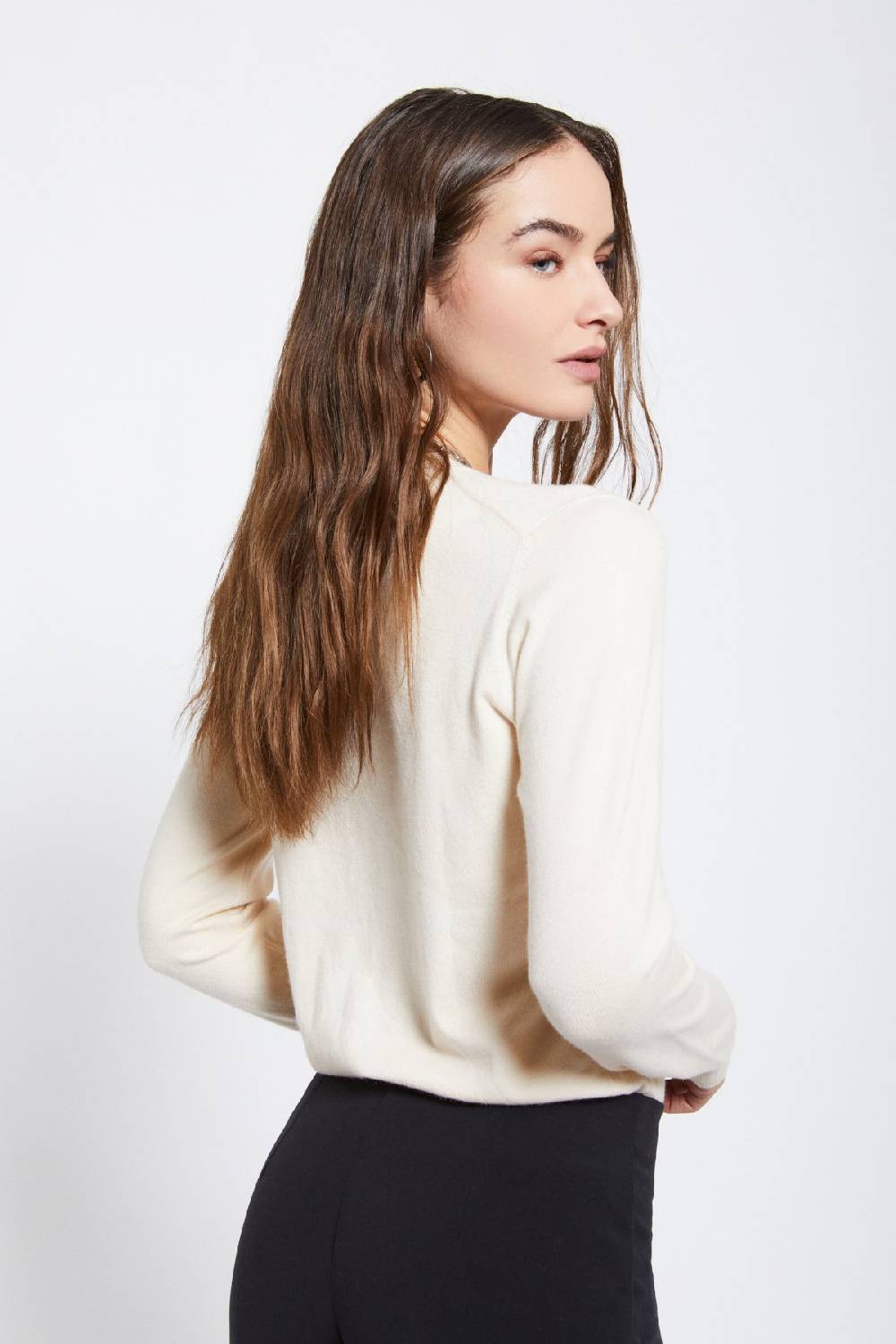 ottod'Ame Jumper with rounded neck Vendita Calda