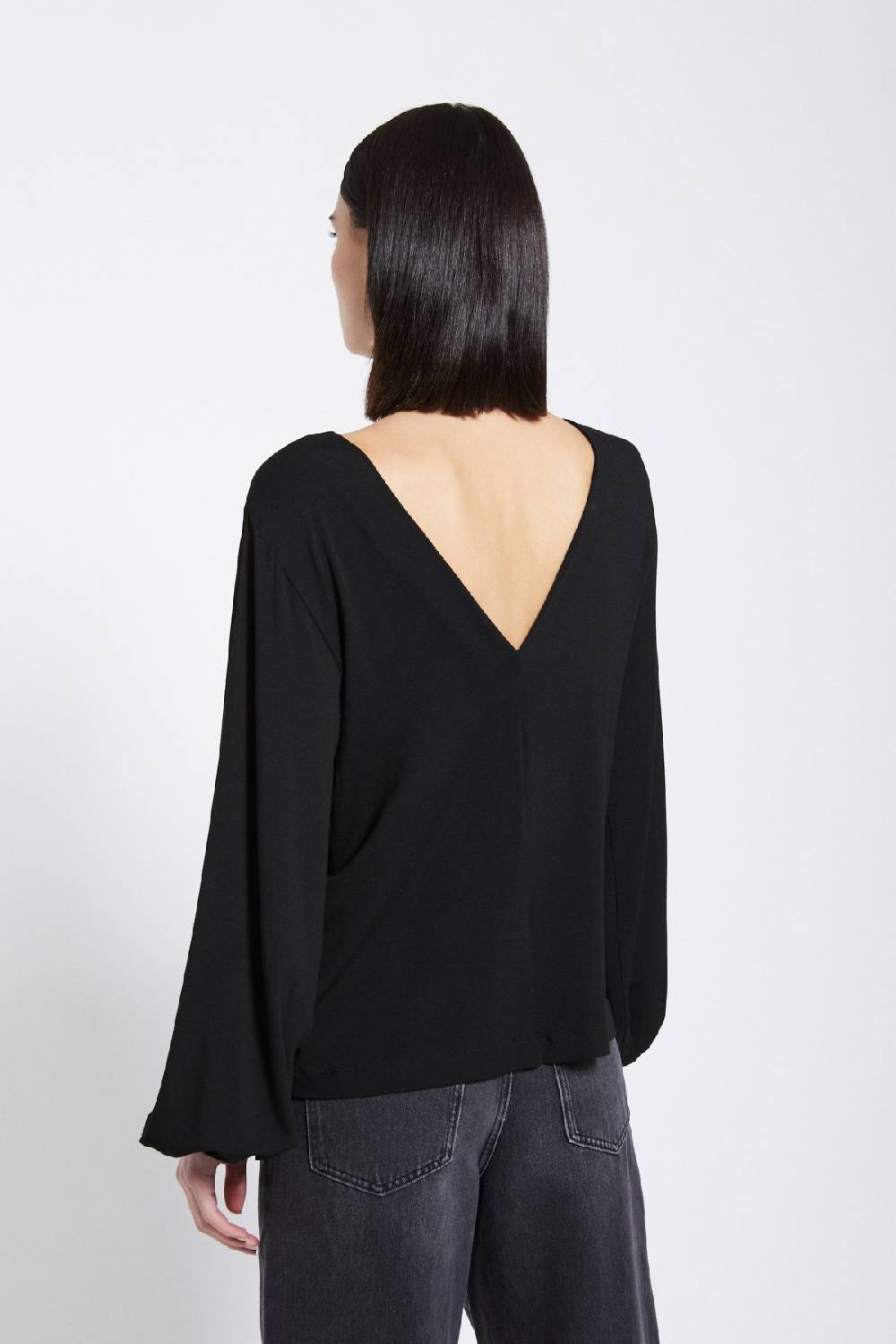 ottod'Ame Viscose blouse with flared sleeves I Più Venduti