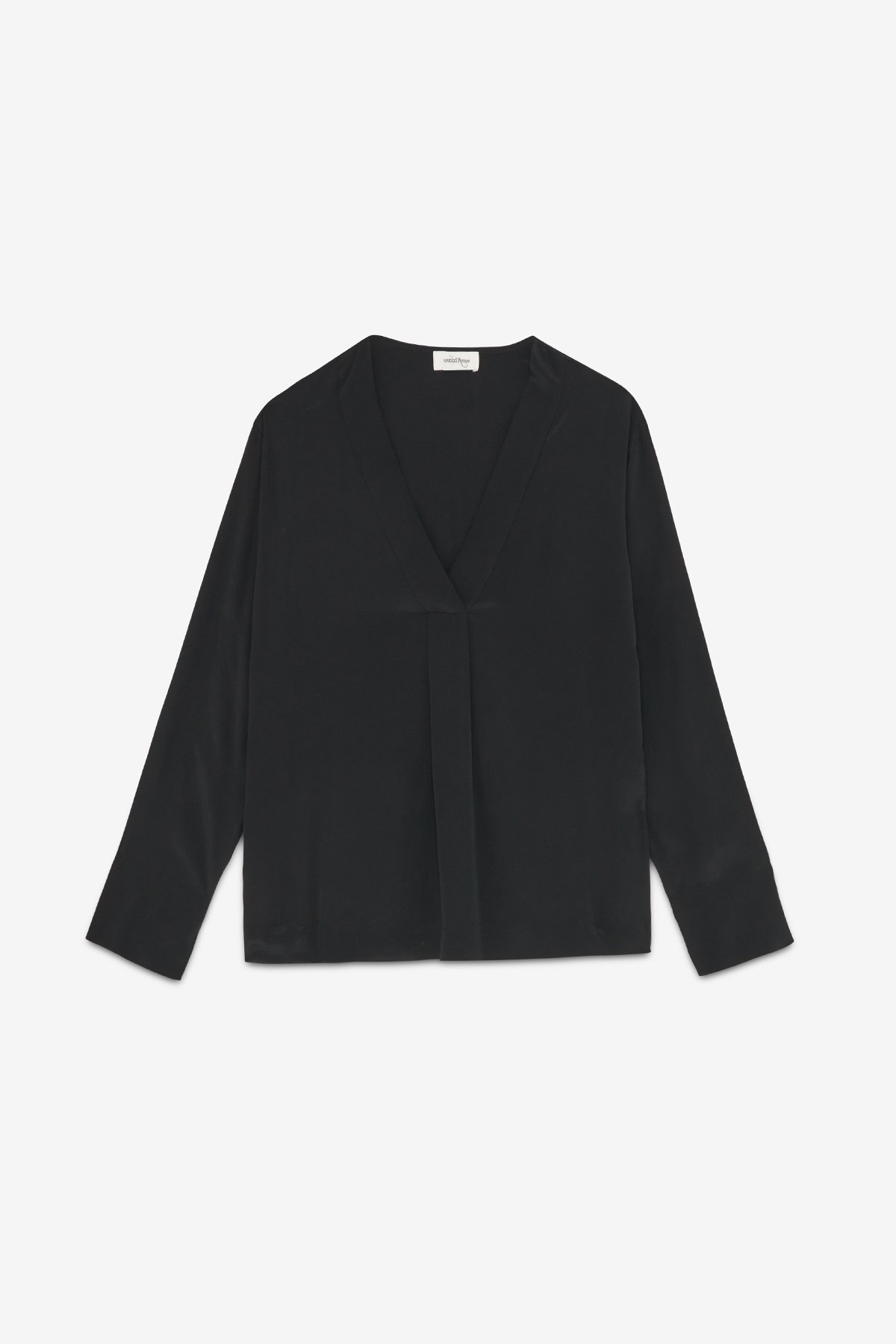 ottod'Ame Silk-blend blouse Moda