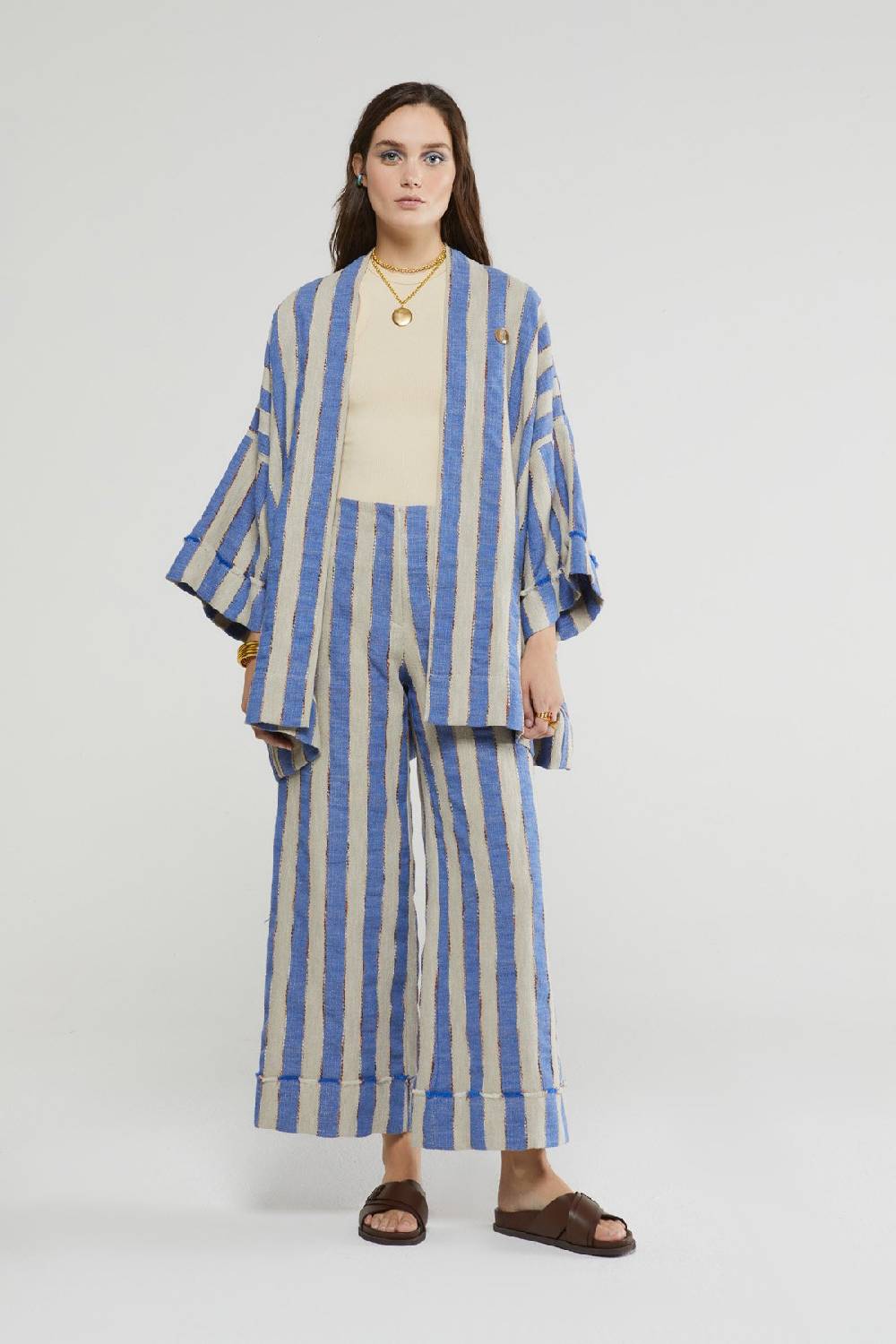 ottod'Ame Linen blend oversized jacket Offerte speciali