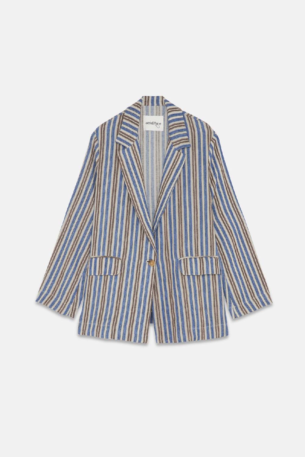 ottod'Ame Linen blend one button jacket Promozione