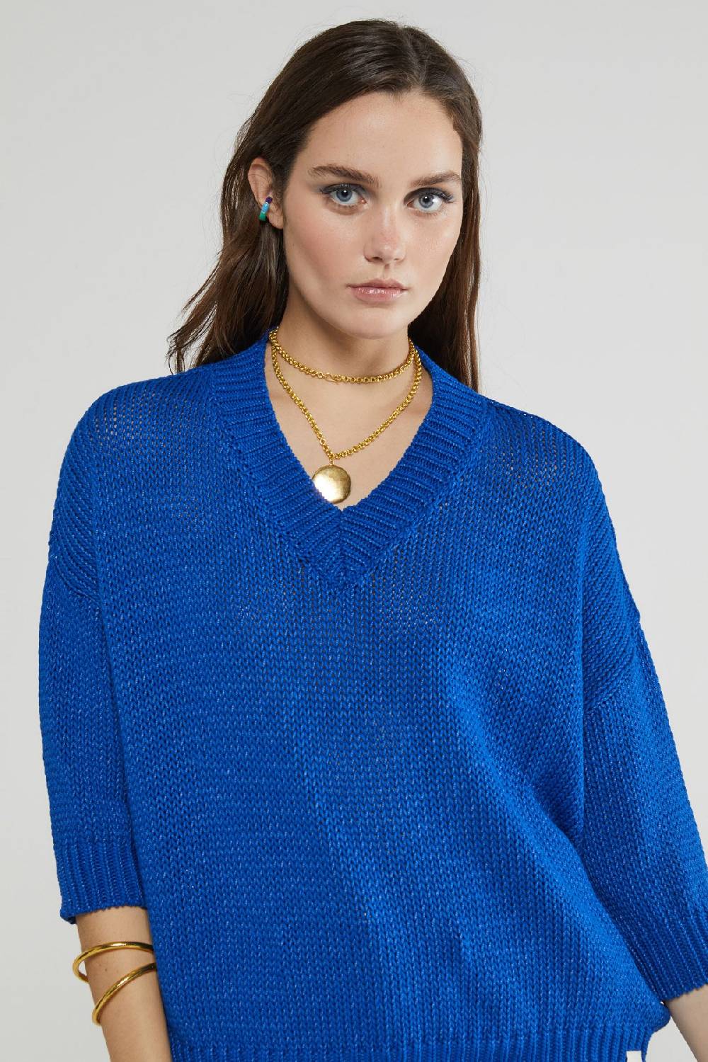 ottod'Ame Fretworked sweater Spedizione Gratuita