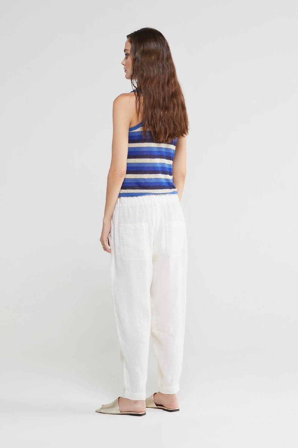 ottod'Ame Linen trousers Soddisfazione Garantita