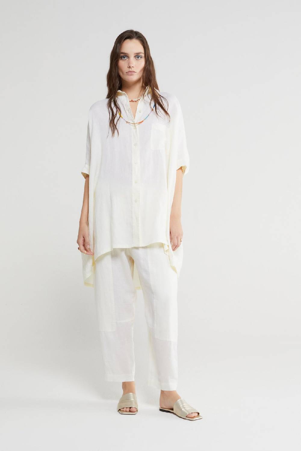 ottod'Ame Linen trousers Soddisfazione Garantita