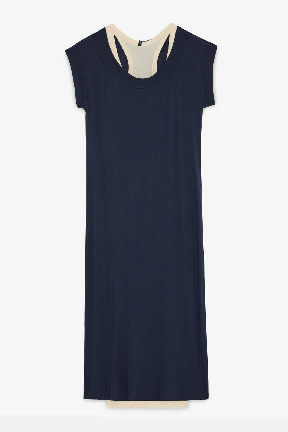 ottod'Ame Stretch cotton long dress Consegna Veloce