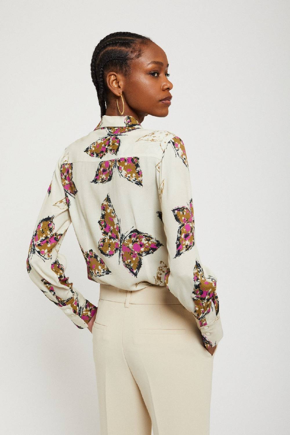 ottod'Ame Printed viscose shirt Sottocosto