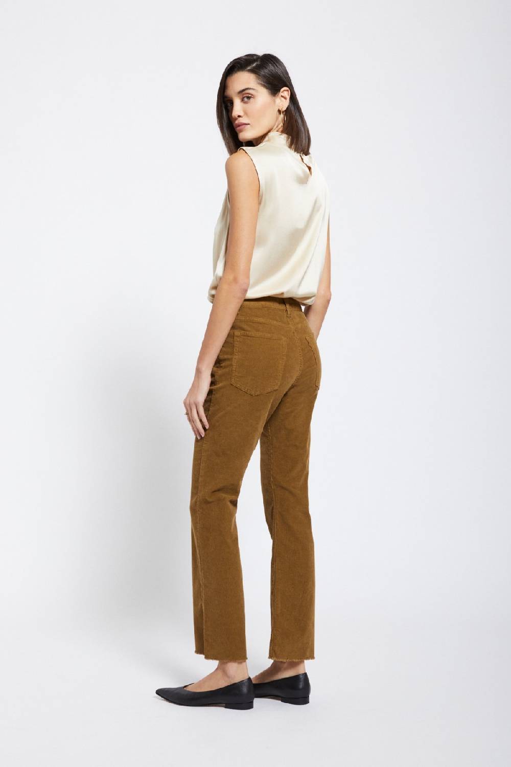 ottod'Ame Velvet anlke lenght trousers Presa