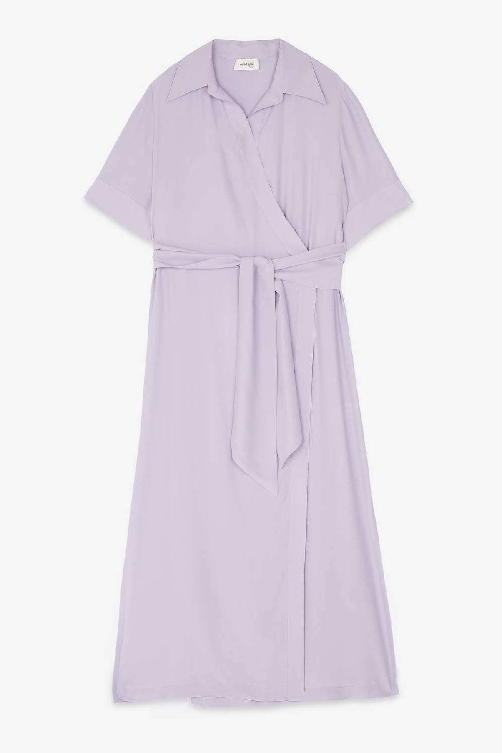 ottod'Ame Silk blend fluid long dress Vendita Calda
