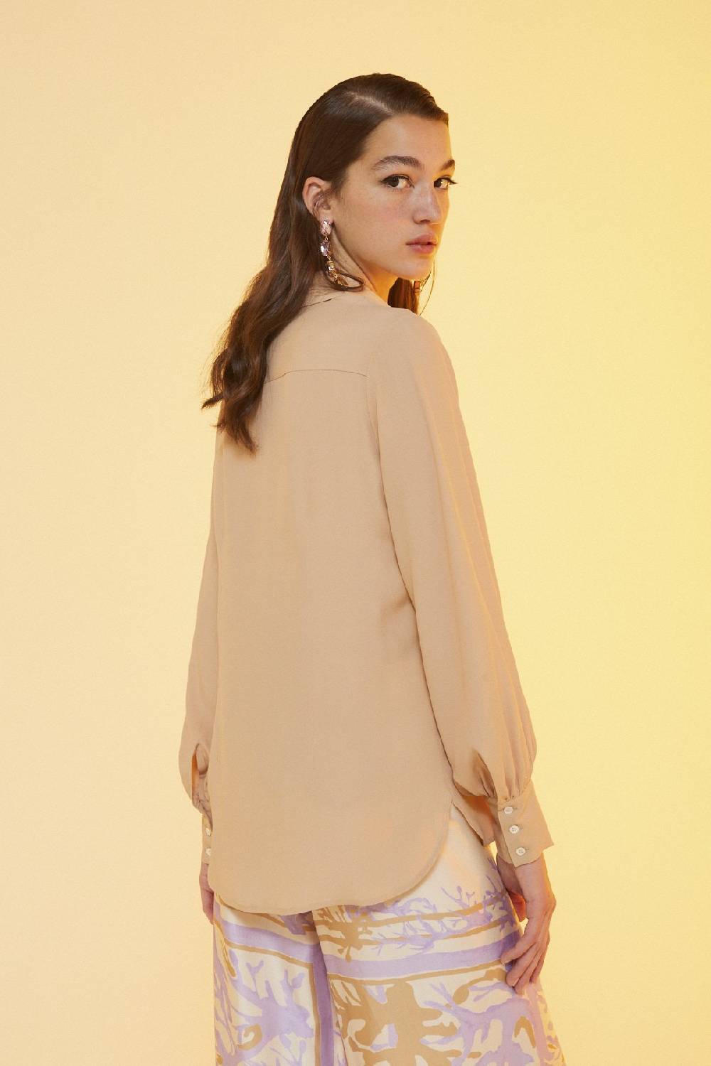 ottod'Ame Silk blend shirt Vendita Economica