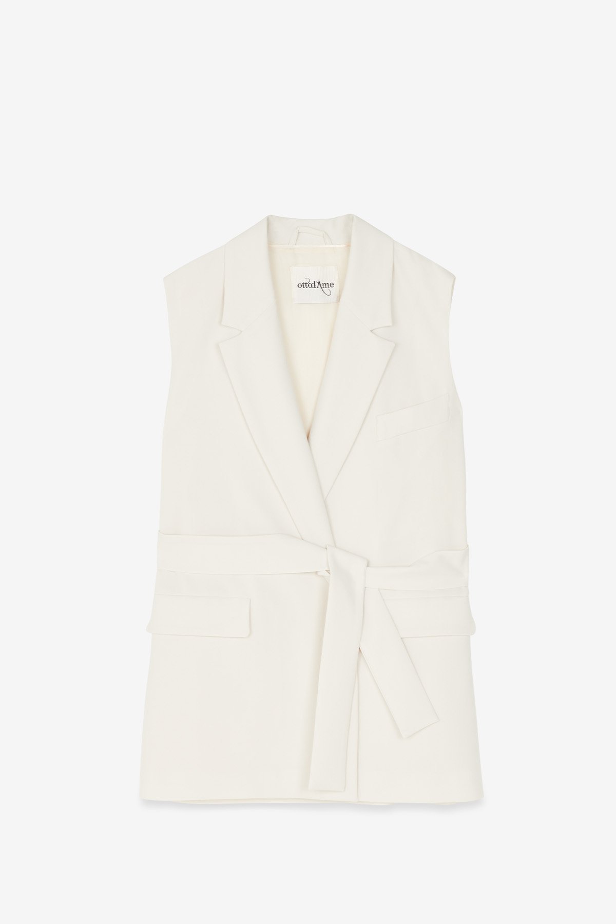 ottod'Ame Sleeveless blazer Moda