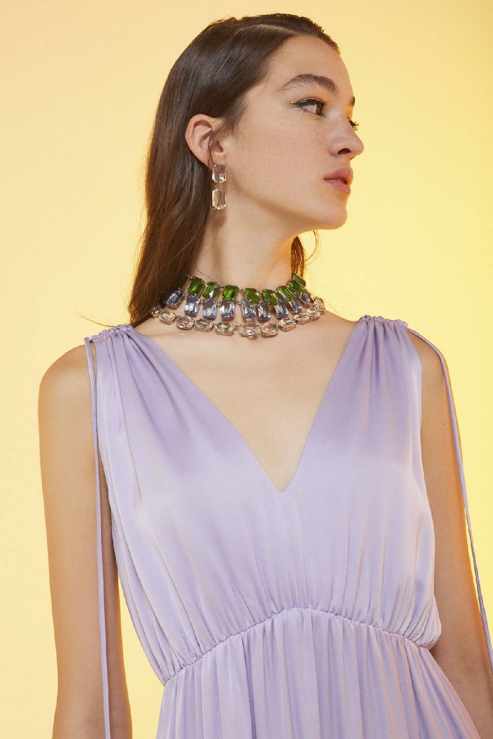 ottod'Ame Viscose fluid dress Vendita