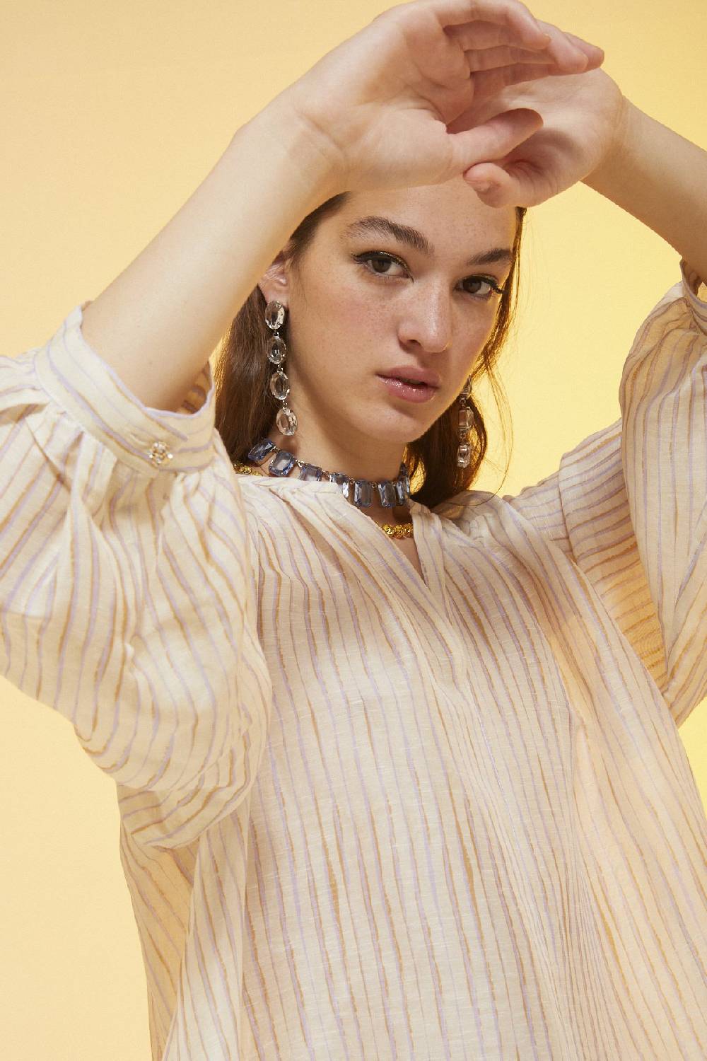 ottod'Ame Linen blend shirt Promozione