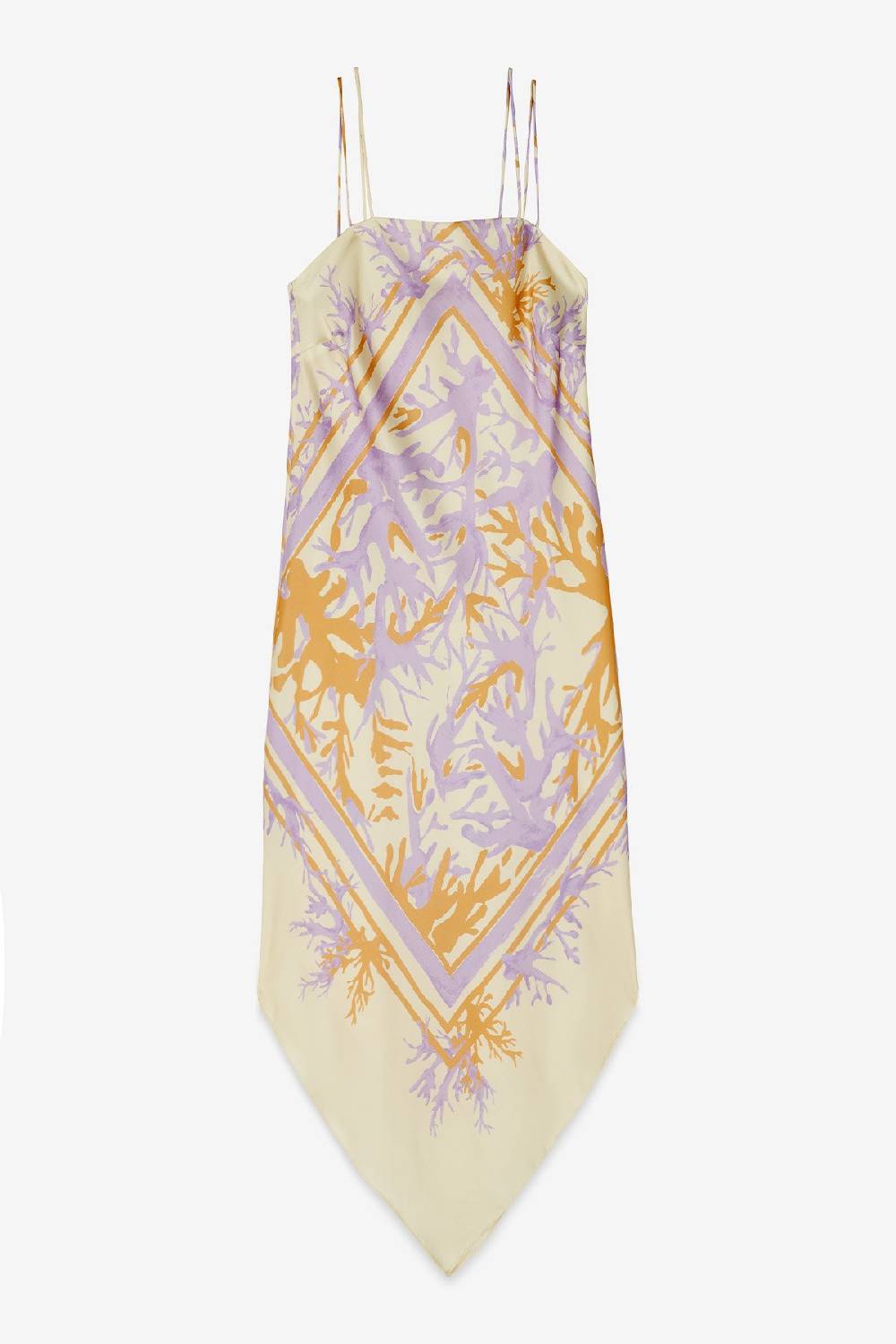 ottod'Ame Printed viscose sarong dress Spedizione Gratuita