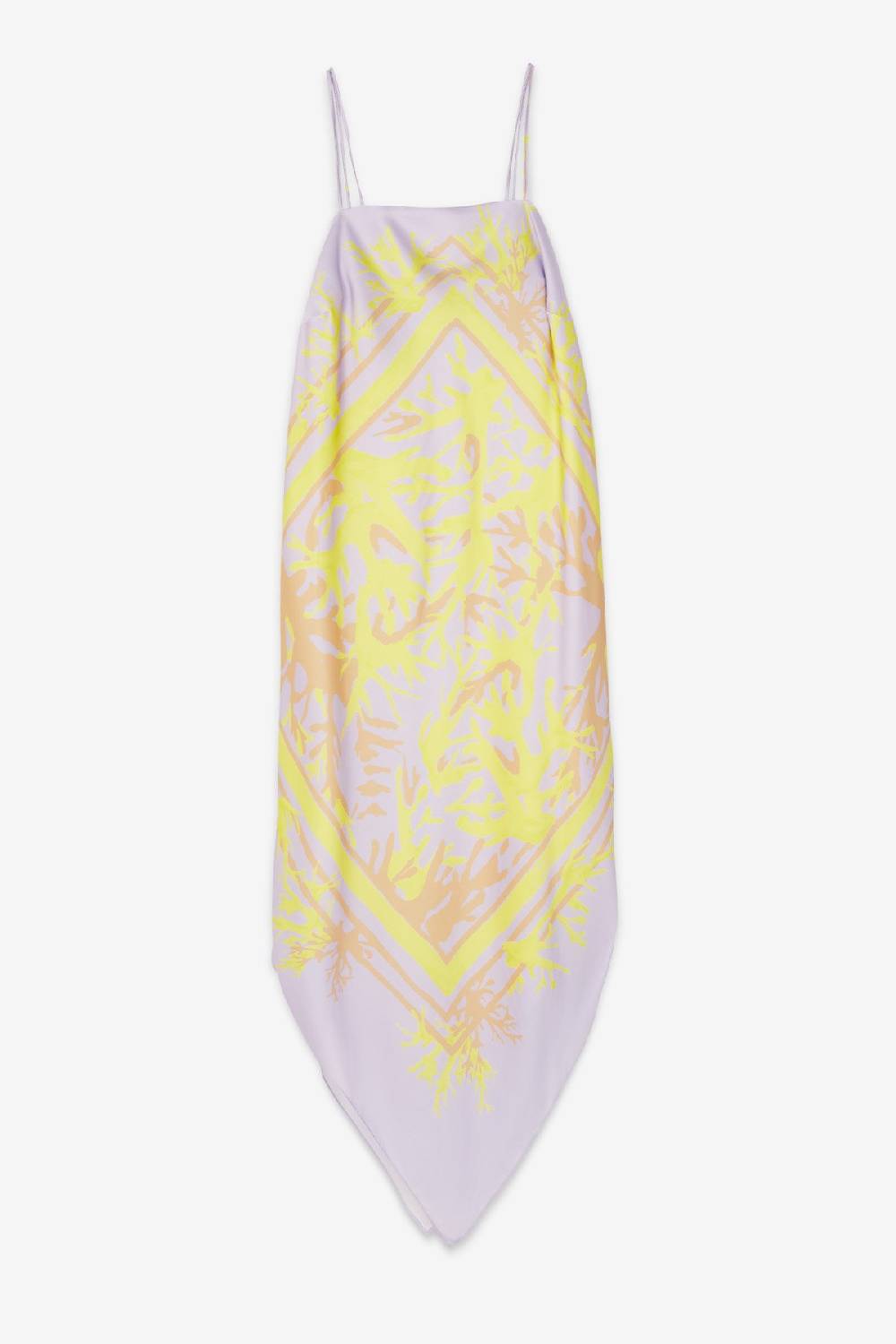 ottod'Ame Printed viscose sarong dress Pezzi Unici