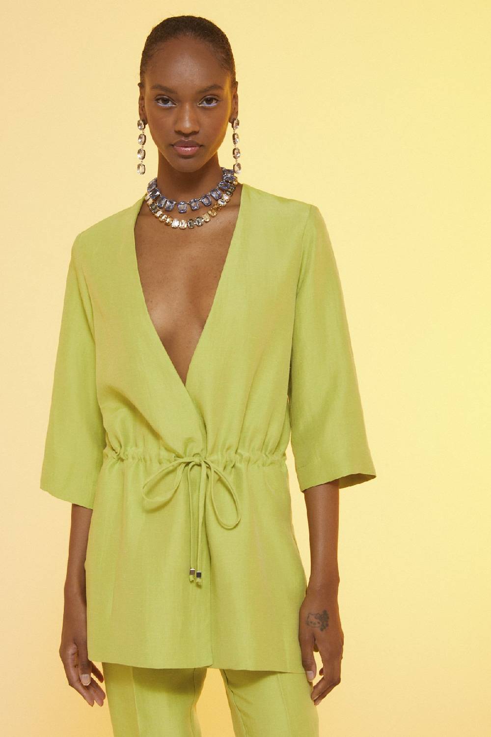 ottod'Ame Linen blend jacket Soddisfazione Garantita
